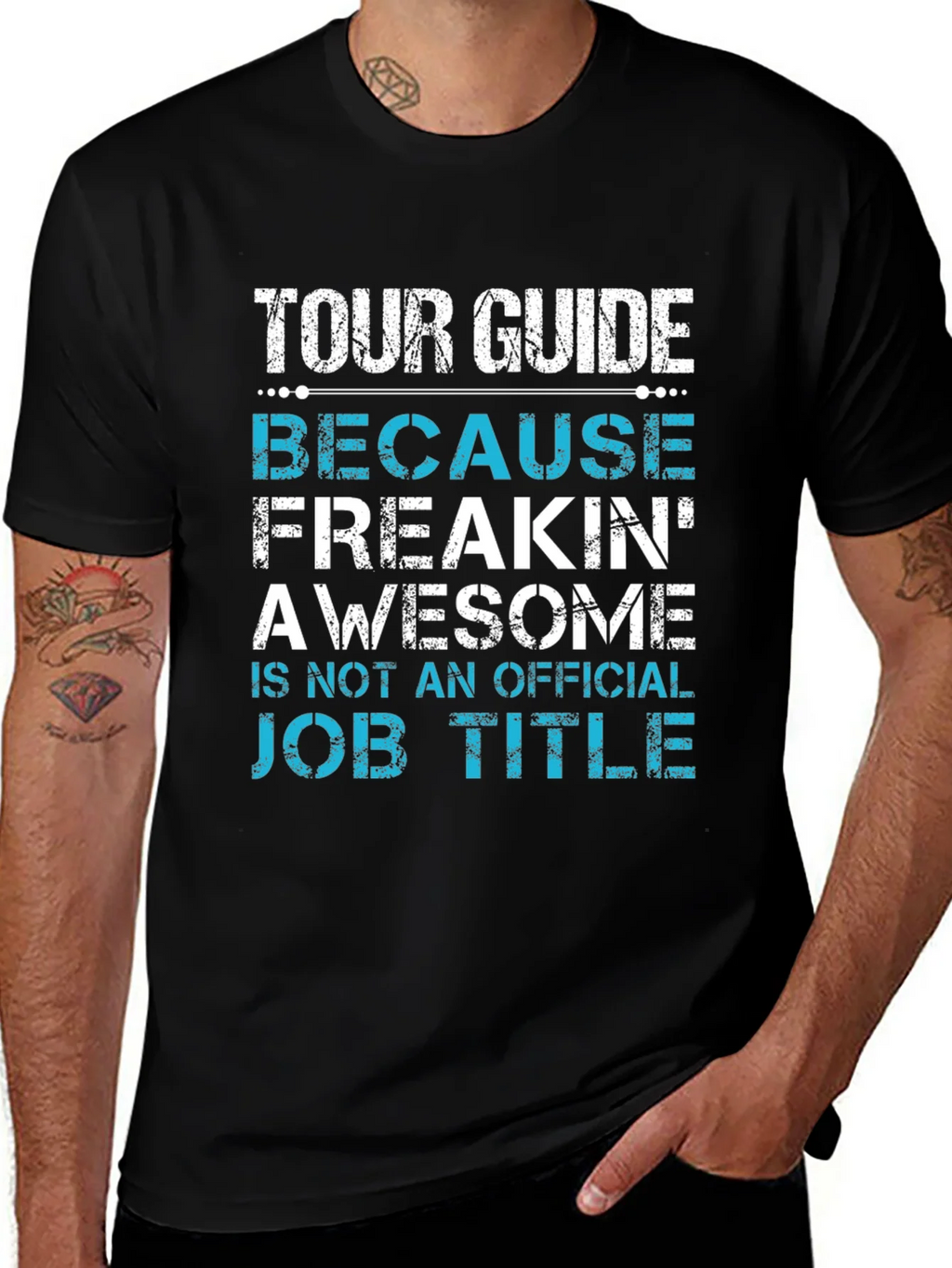 Tour Guide Freakin Awesome T-Shirt product image 1