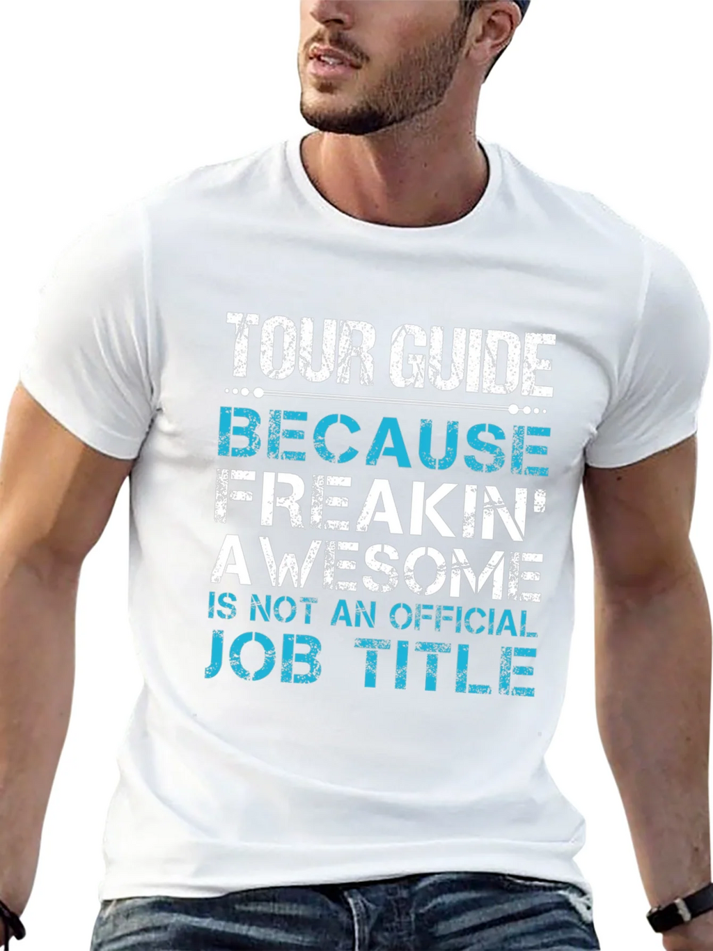 Tour Guide Freakin Awesome T-Shirt product image 4