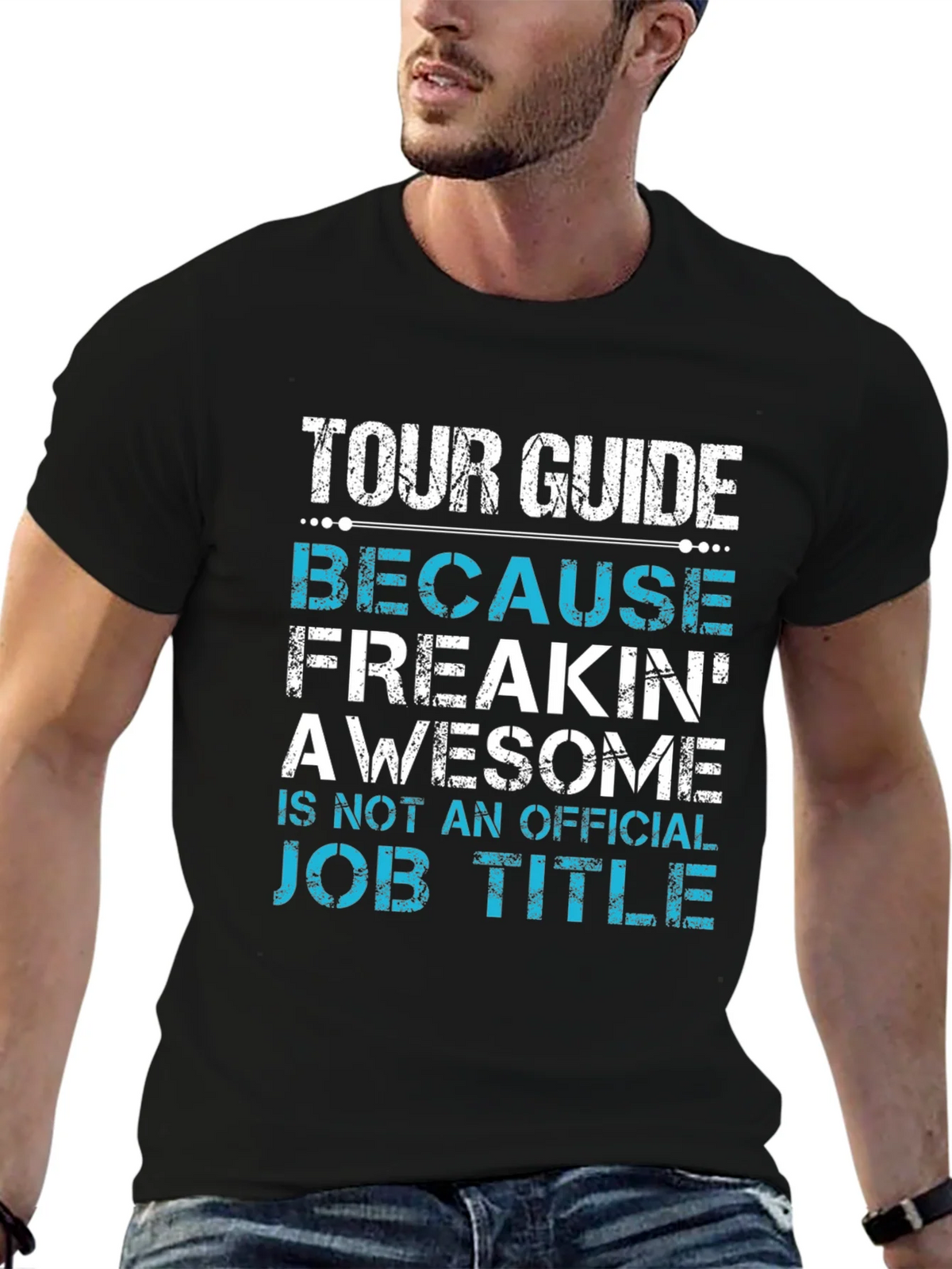 Tour Guide Freakin Awesome T-Shirt product image 9