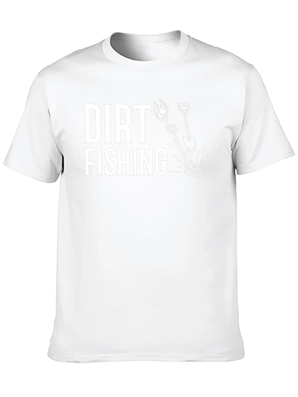 Dirt Fishing Graphic T-Shirt - Metal Detecting Hobby Tee product image 9