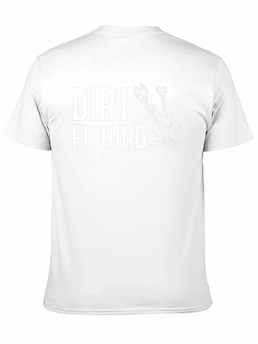 Dirt Fishing Graphic T-Shirt - Metal Detecting Hobby Tee product image 10