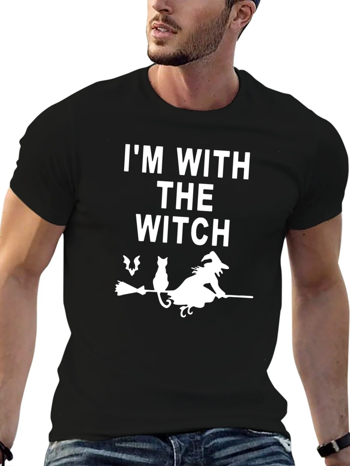 Im With The Witch T-Shirt - Halloween Fun! product image 9