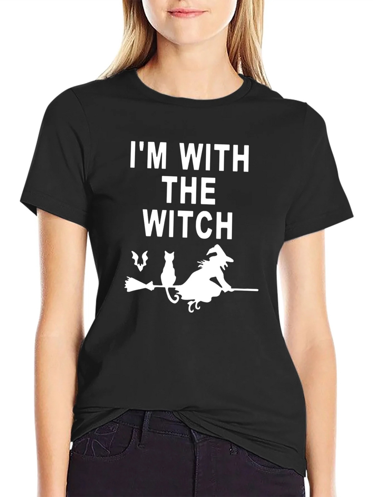 Im With The Witch T-Shirt - Halloween Fun! product image 5