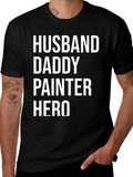 Husband Daddy Painter Hero T-Shirt product image 1