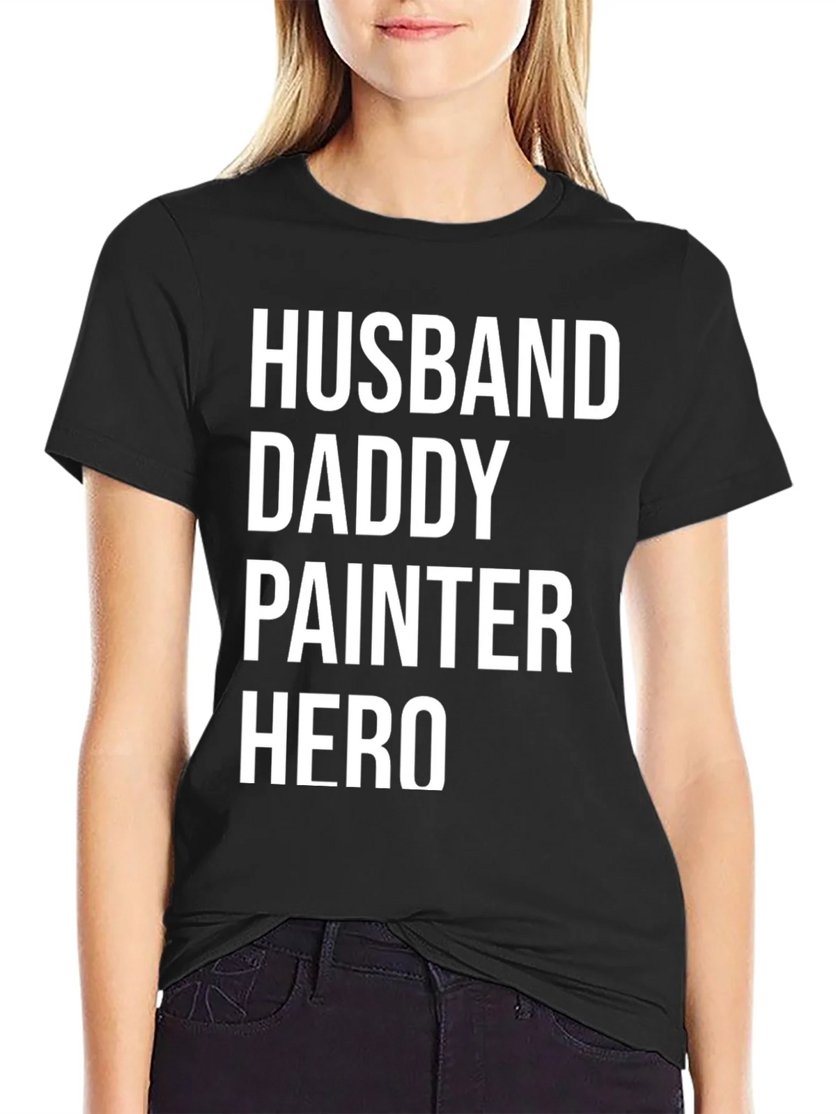 Husband Daddy Painter Hero T-Shirt product image 2