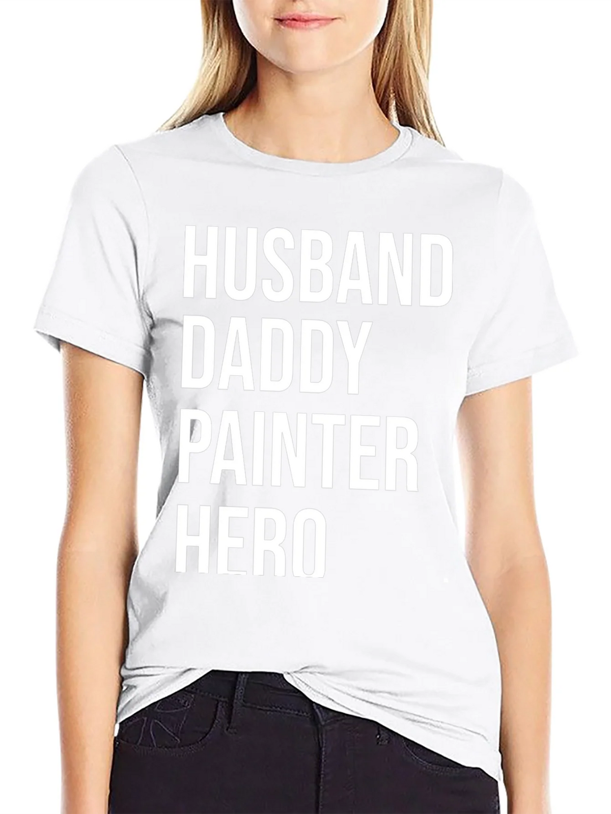 Husband Daddy Painter Hero T-Shirt product image 8