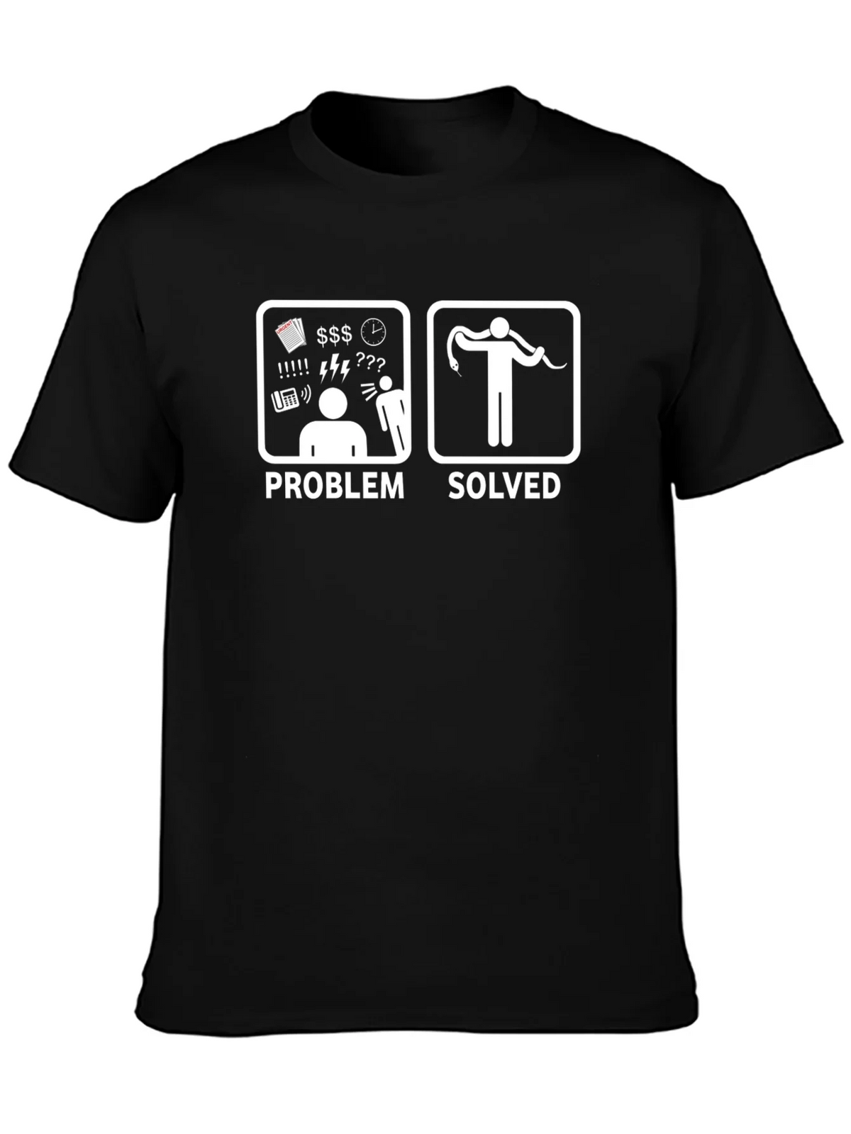 Problem Solved Snake Lover T-Shirt product image 3