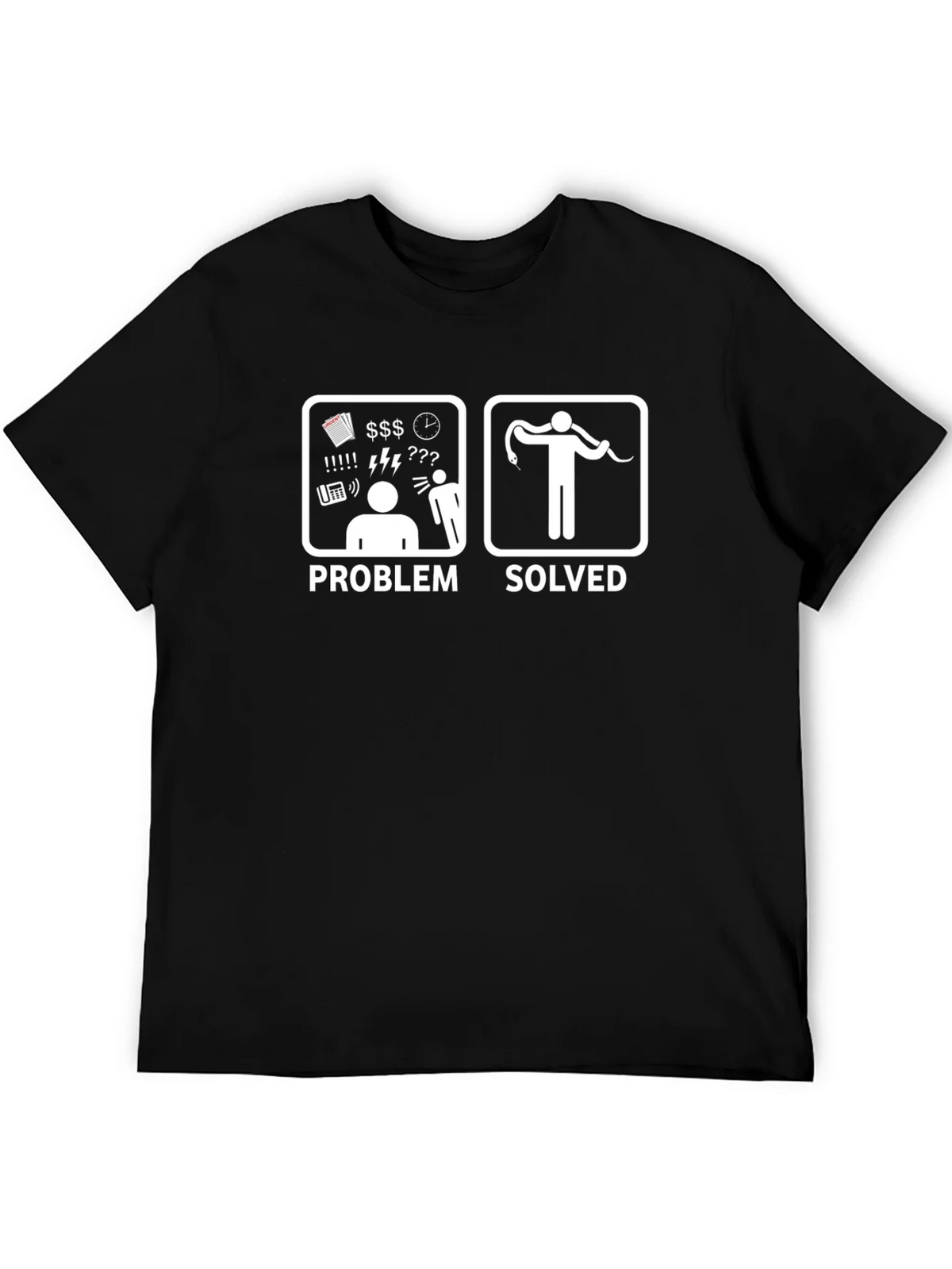 Problem Solved Snake Lover T-Shirt product image 5