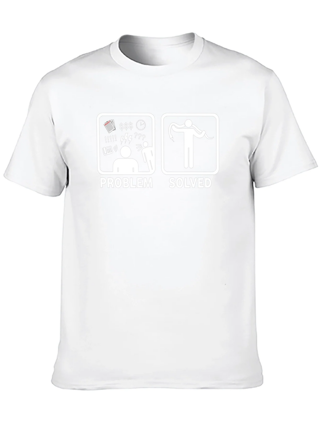 Problem Solved Snake Lover T-Shirt product image 9