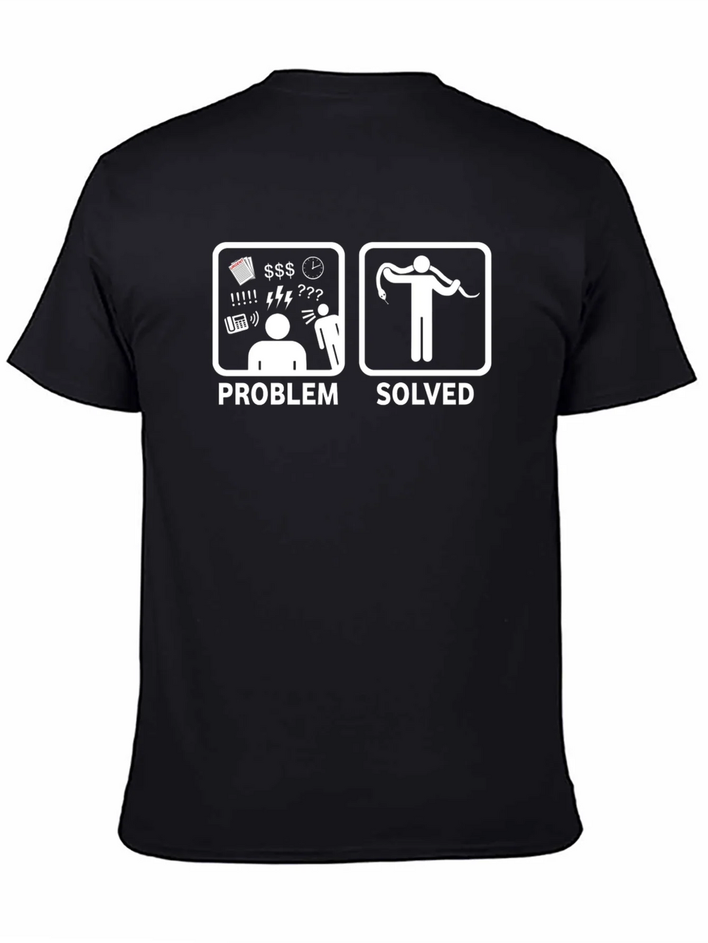 Problem Solved Snake Lover T-Shirt product image 4