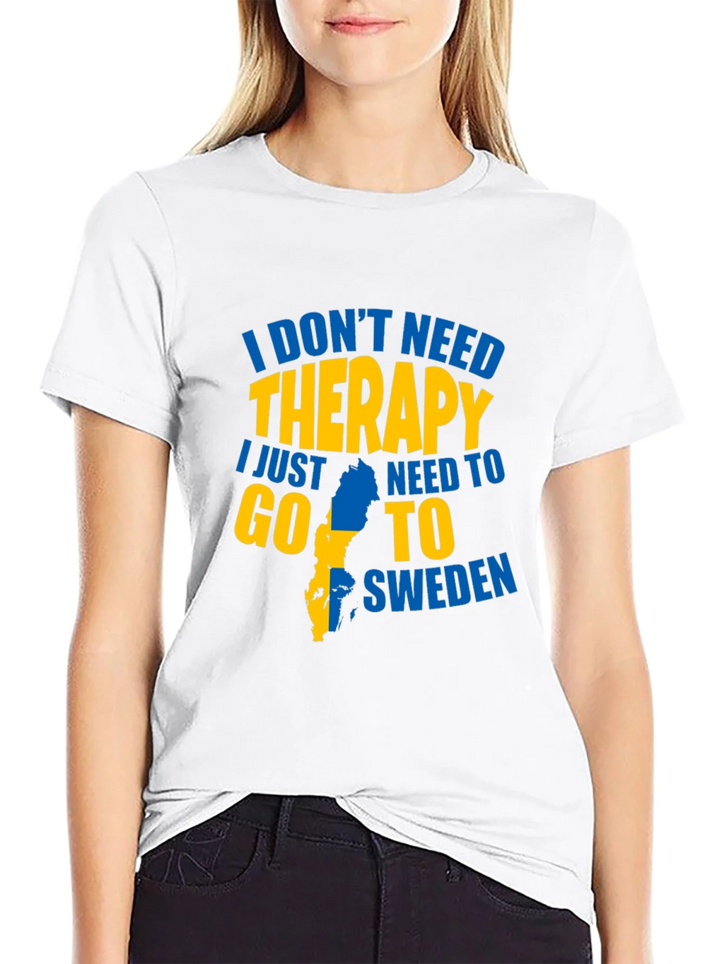Sweden Therapy Graphic T-Shirt product image 8