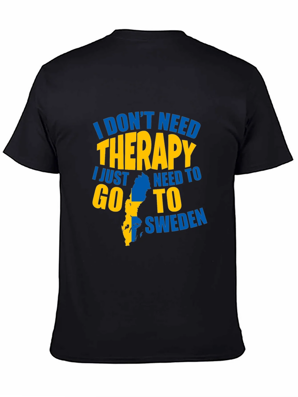 Sweden Therapy Graphic T-Shirt product image 4