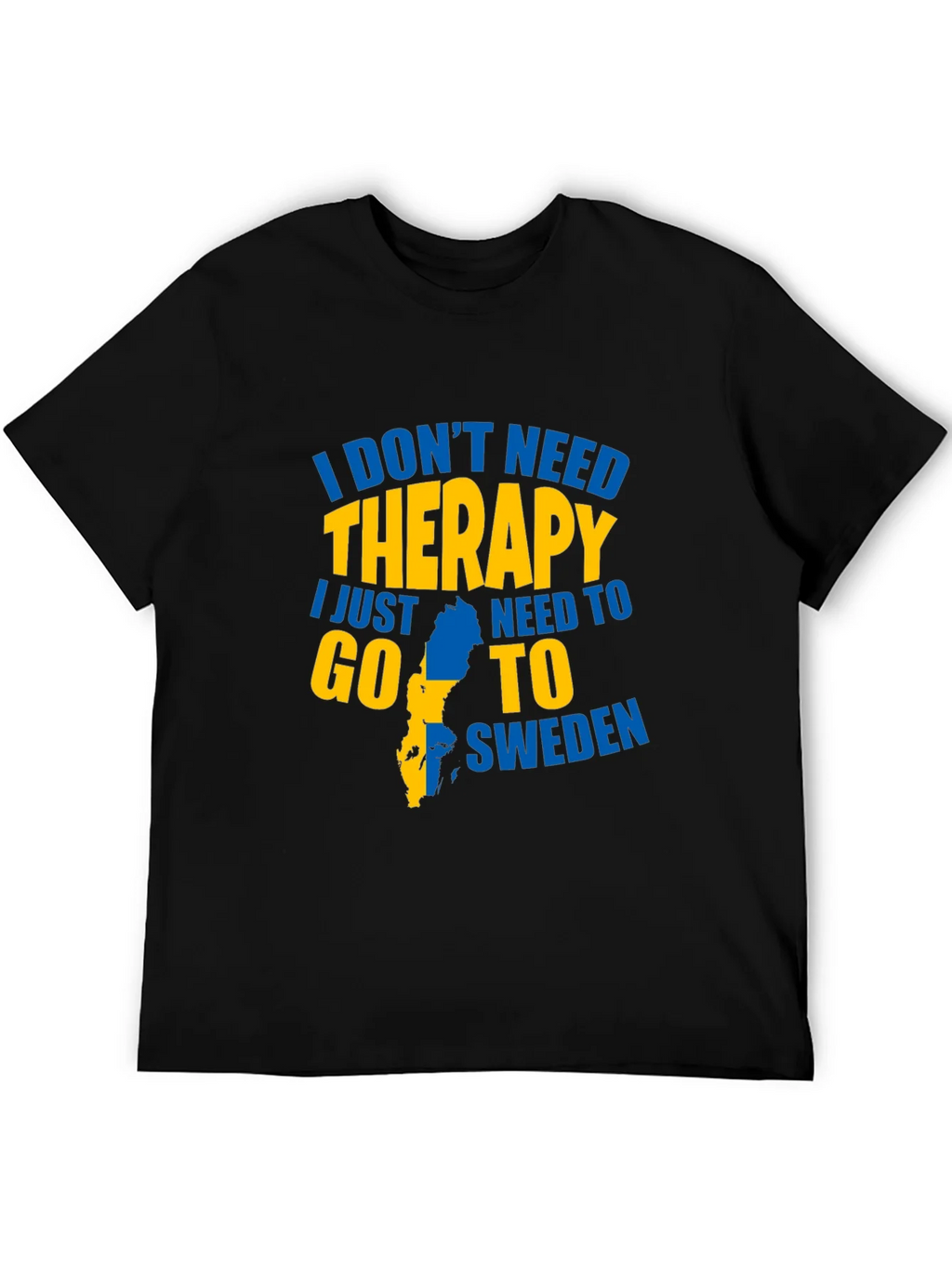 Sweden Therapy Graphic T-Shirt product image 5