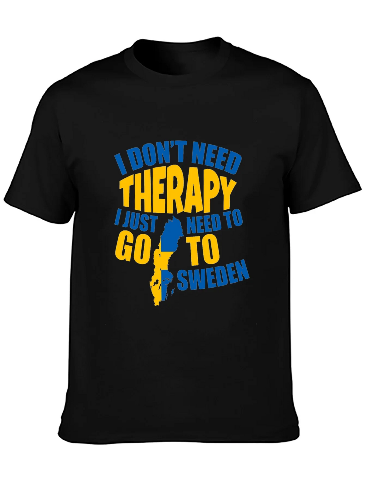 Sweden Therapy Graphic T-Shirt product image 3