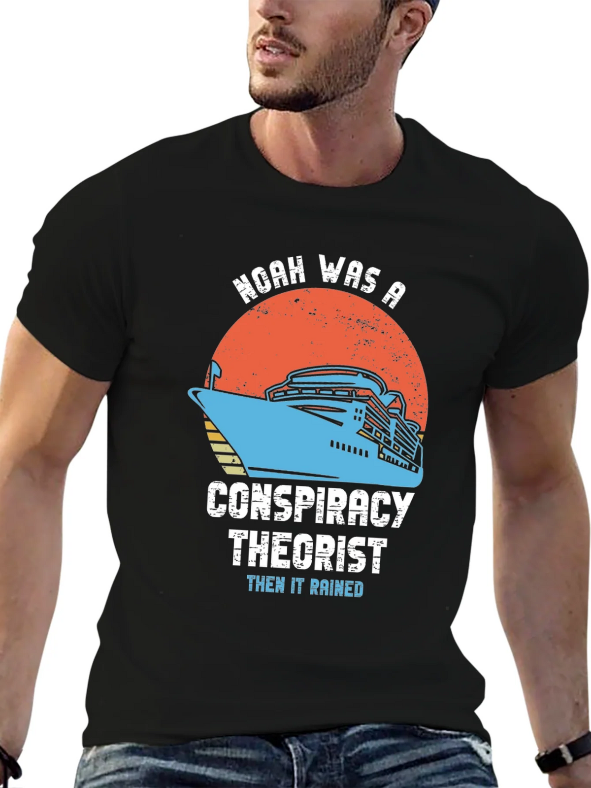 Noah Conspiracy Theorist Cruise T-Shirt product image 6