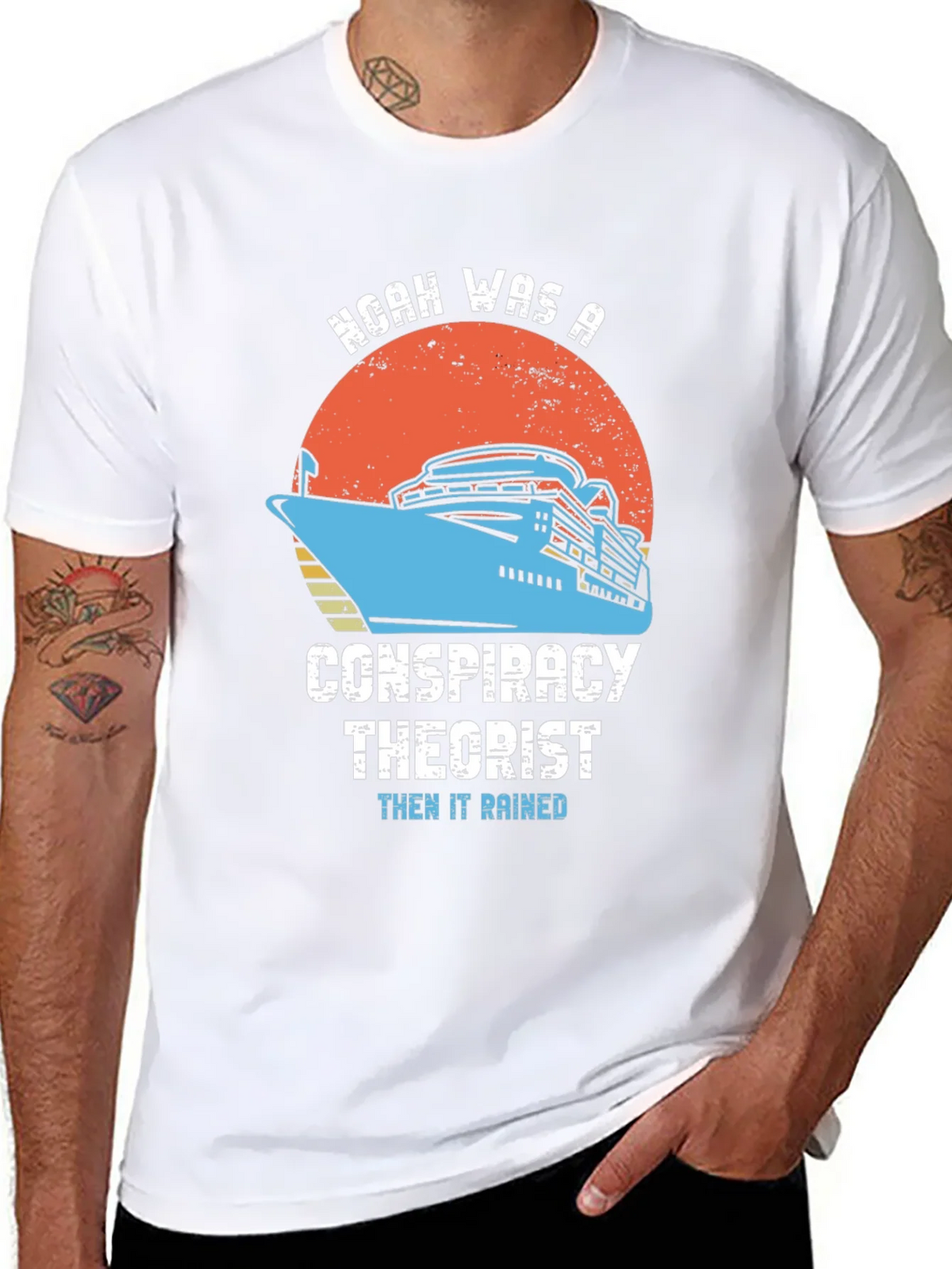 Noah Conspiracy Theorist Cruise T-Shirt product image 7