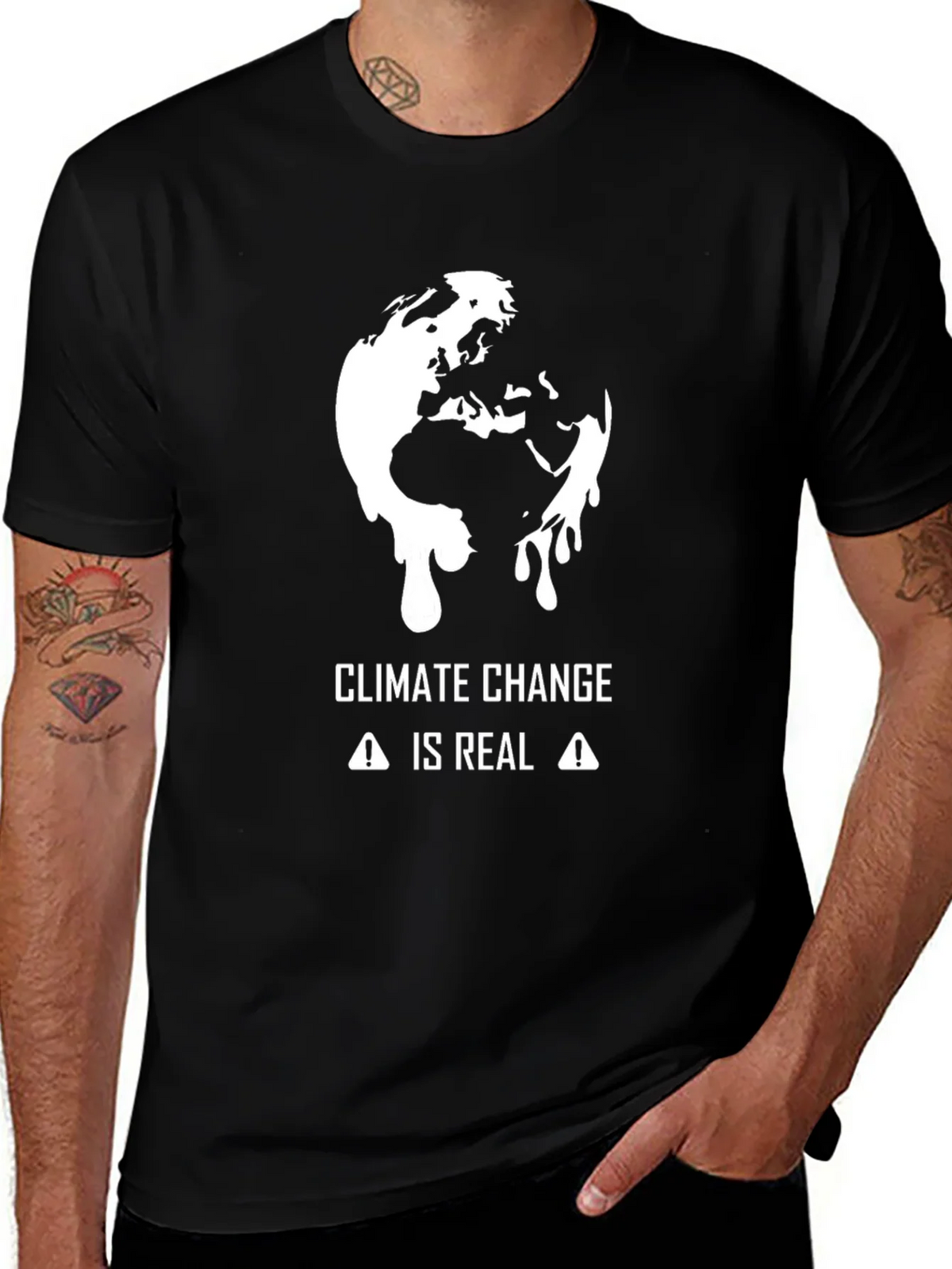 Climate Change Awareness Graphic T-Shirt product image 1