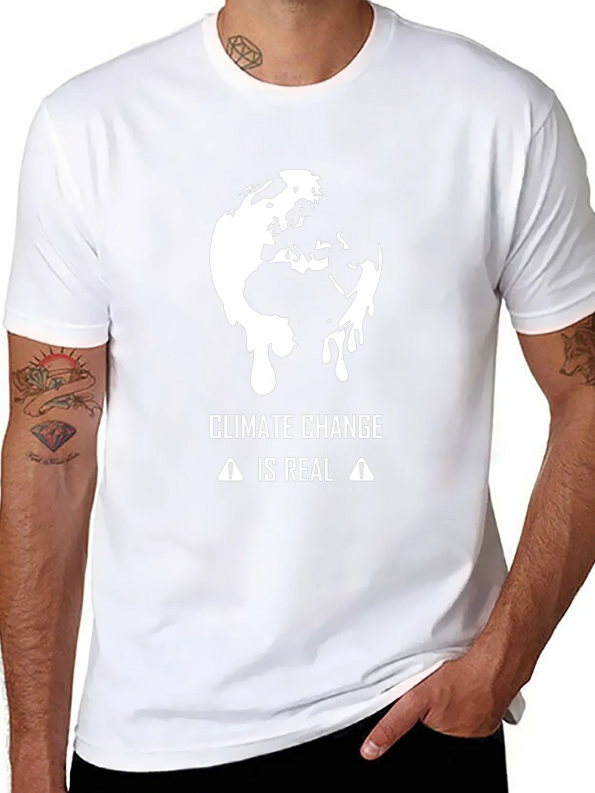 Climate Change Awareness Graphic T-Shirt product image 7