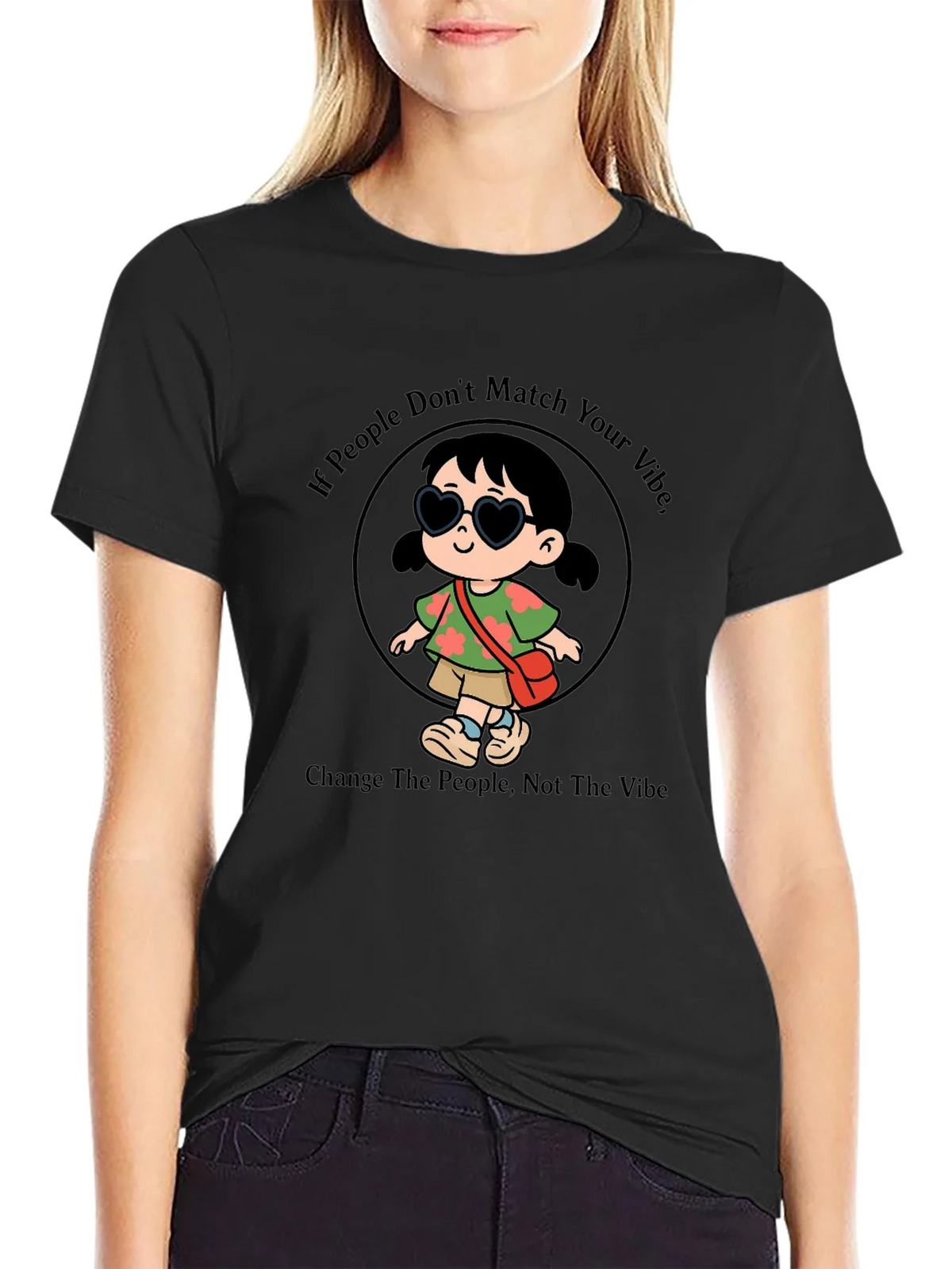 Vibe Graphic Tee - Change People Not The product image 5