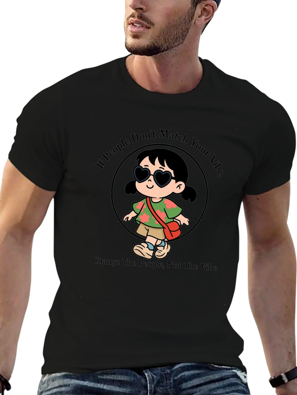 Vibe Graphic Tee - Change People Not The product image 9