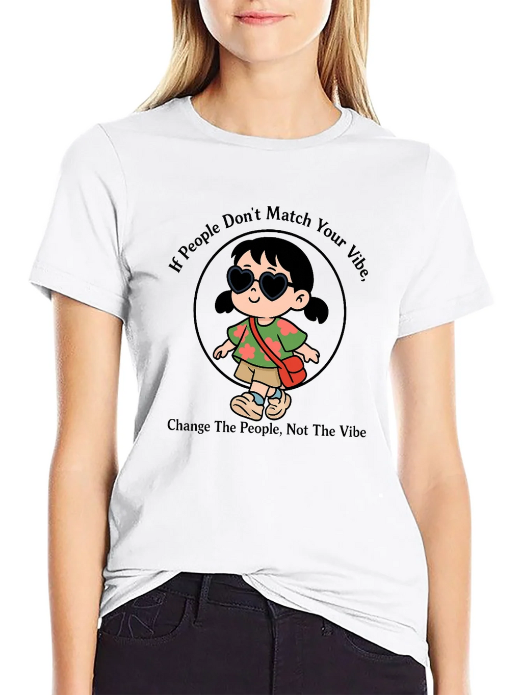 Vibe Graphic Tee - Change People Not The product image 11