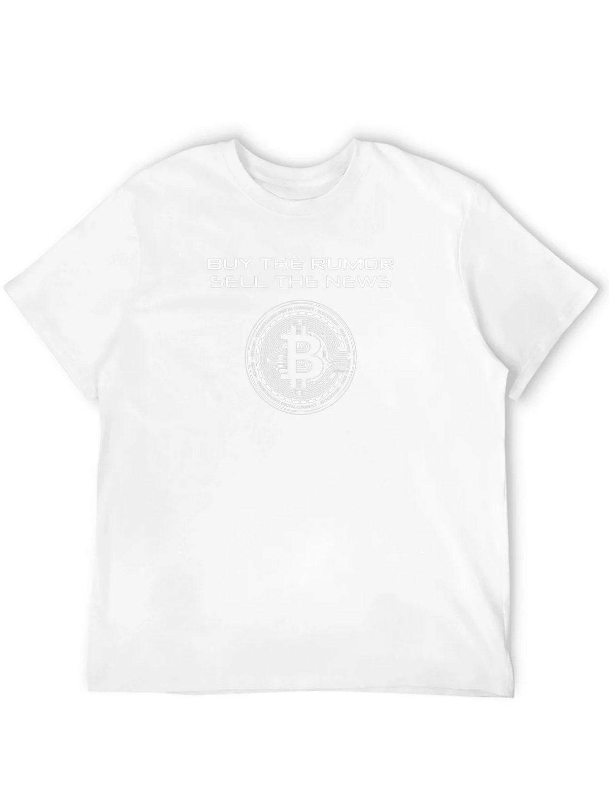 Bitcoin Crypto T-Shirt - Buy the Rumor Sell News product image 11