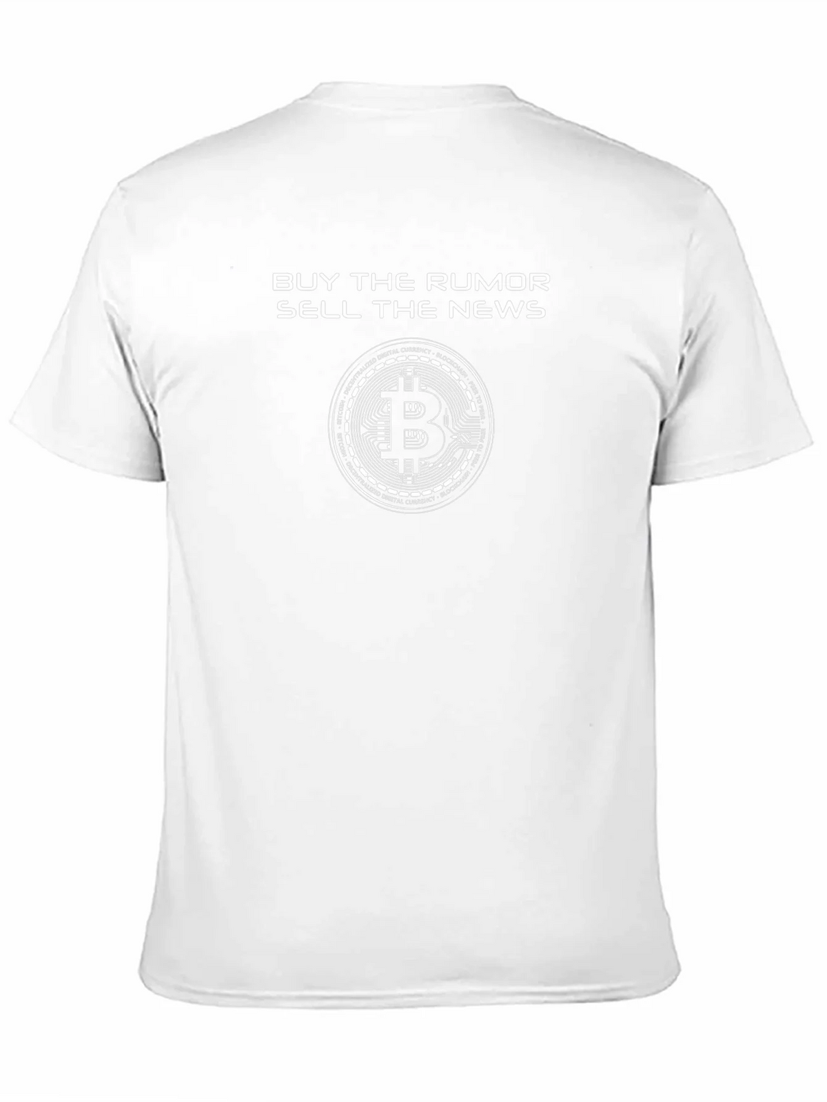 Bitcoin Crypto T-Shirt - Buy the Rumor Sell News product image 10
