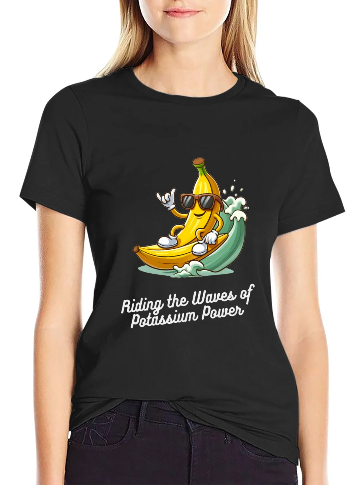 Riding the Waves Potassium Power T-Shirt product image 2