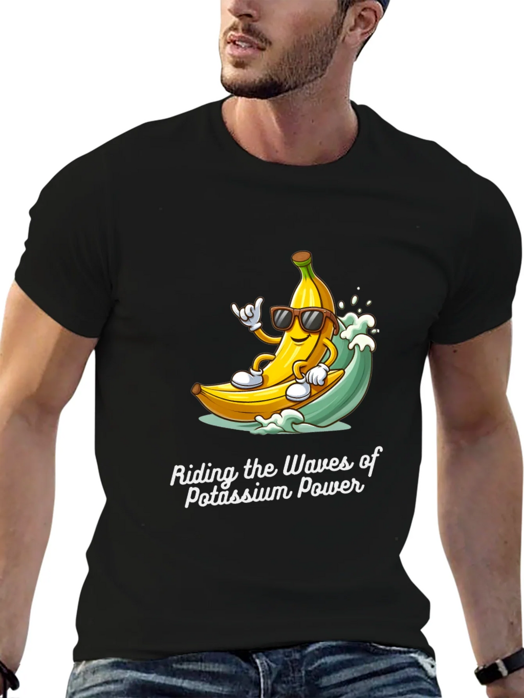 Riding the Waves Potassium Power T-Shirt product image 6