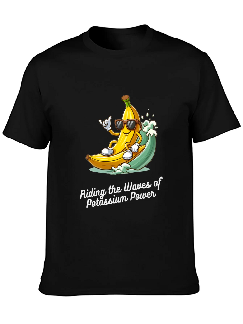 Riding the Waves Potassium Power T-Shirt product image 3