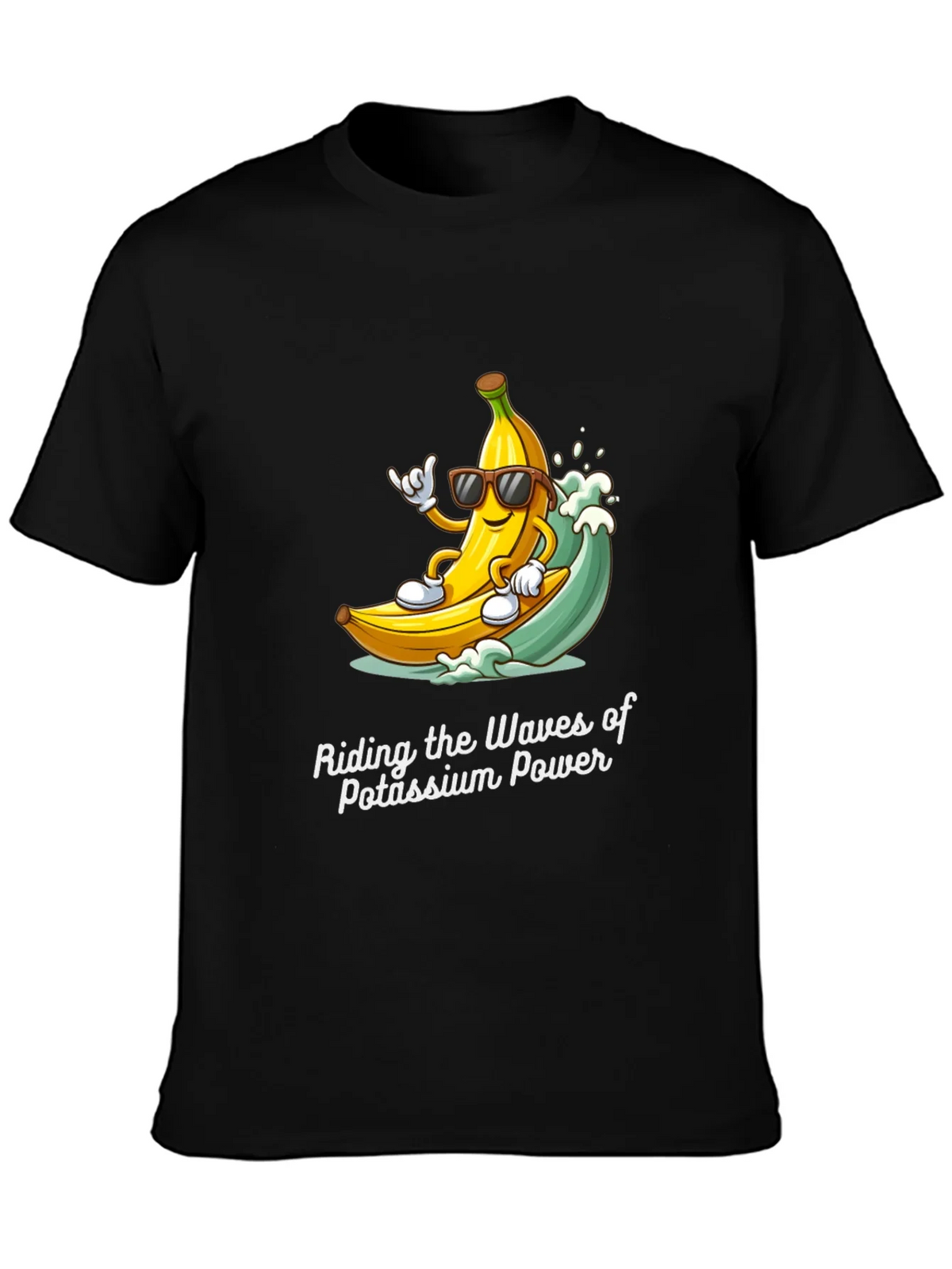 Riding the Waves Potassium Power T-Shirt product image 3