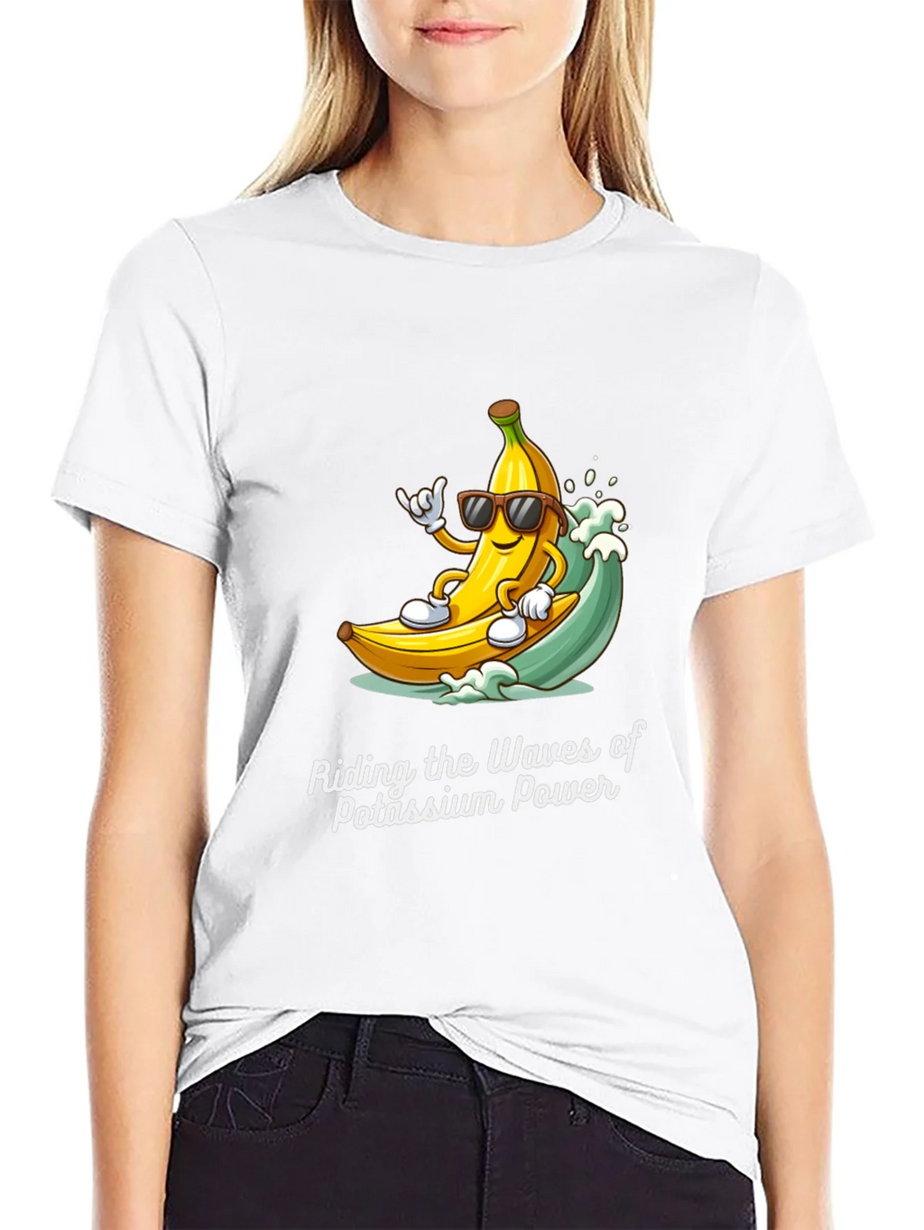 Riding the Waves Potassium Power T-Shirt product image 8