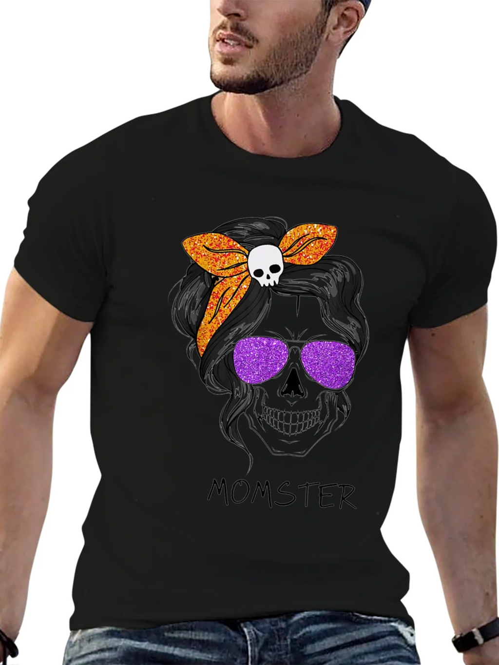 Momster Halloween Graphic Tee product image 9