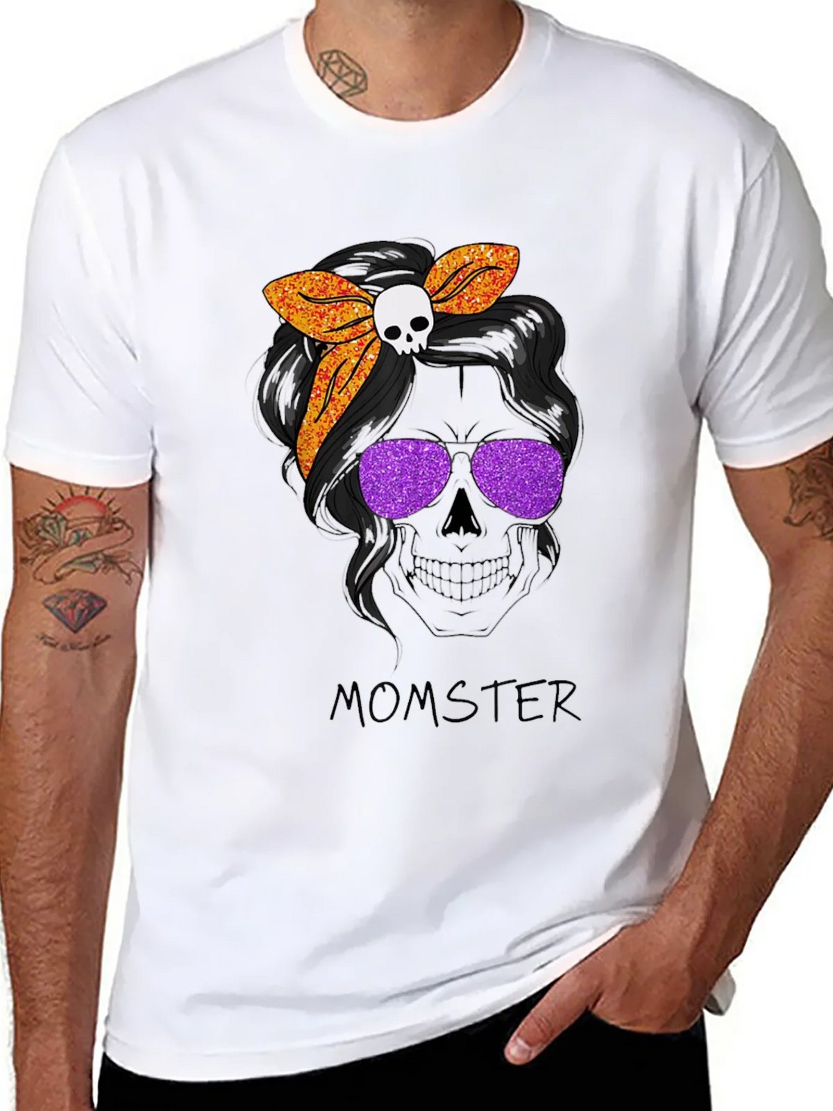Momster Halloween Graphic Tee product image 10