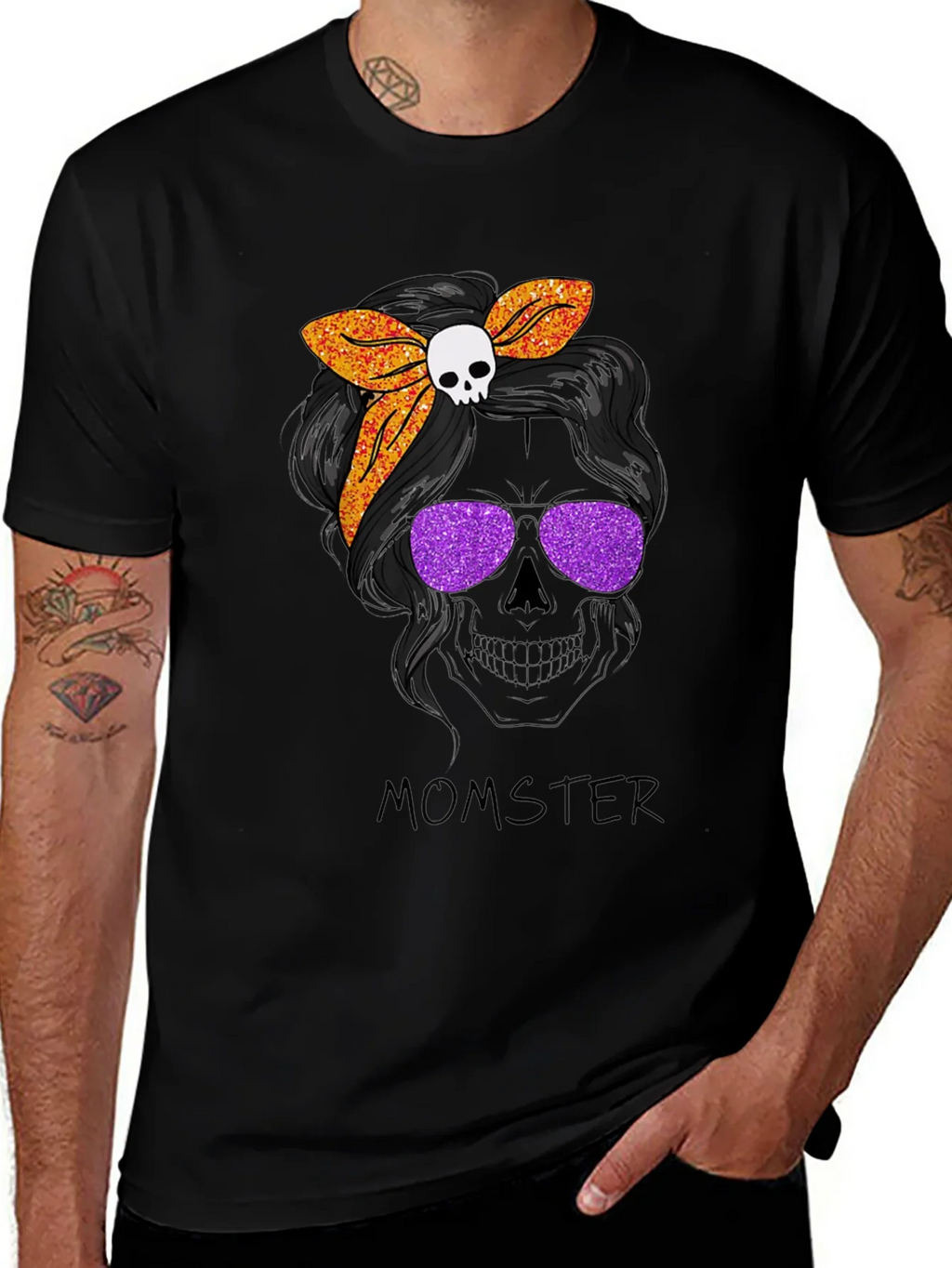 Momster Halloween Graphic Tee product image 1
