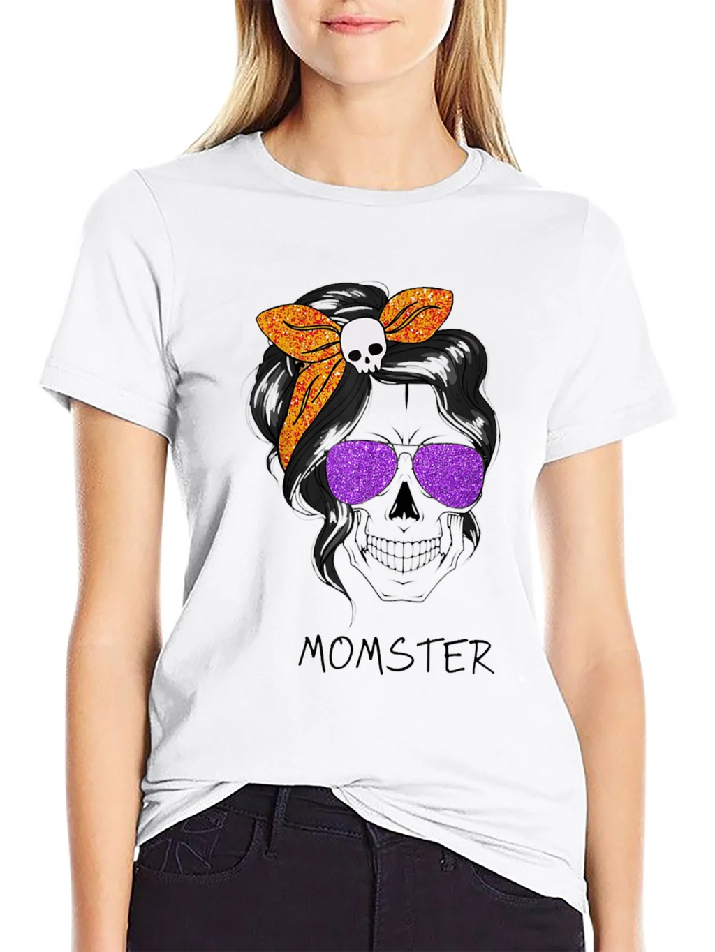Momster Halloween Graphic Tee product image 11