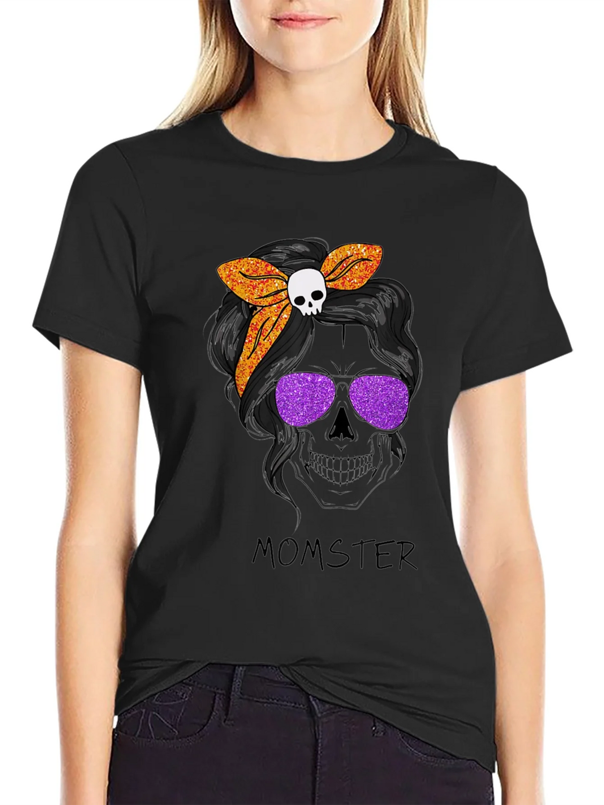 Momster Halloween Graphic Tee product image 5