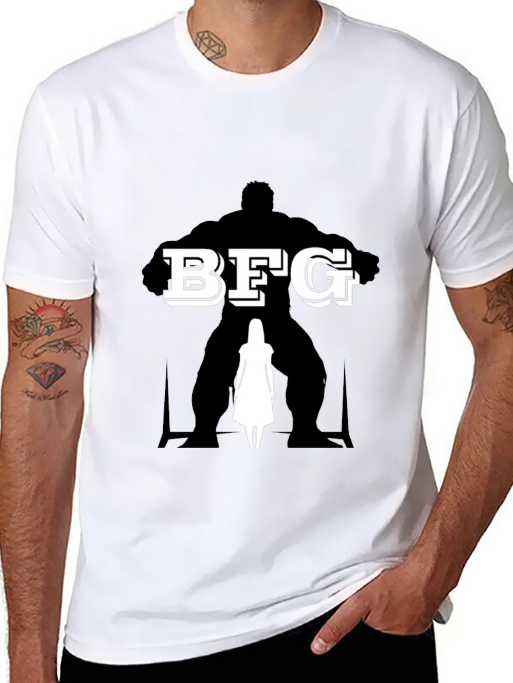 BFG Graphic Print Black T-Shirt product image 7