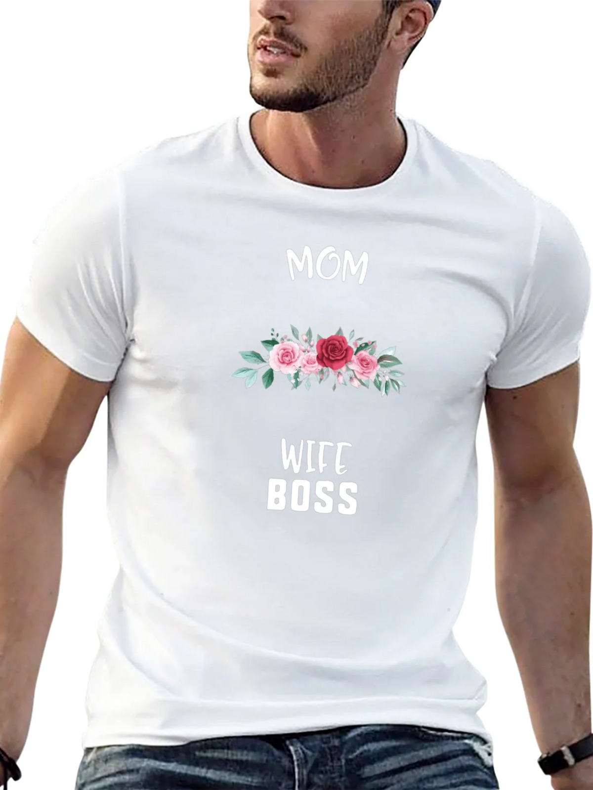 Mom Wife Boss T-Shirt product image 4