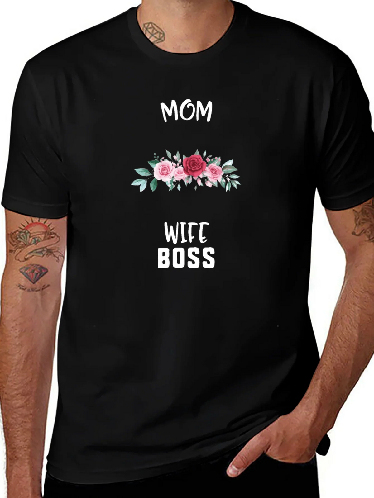 Mom Wife Boss T-Shirt product image 1