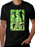 Soccer Silhouette Graphic Tee product image 1