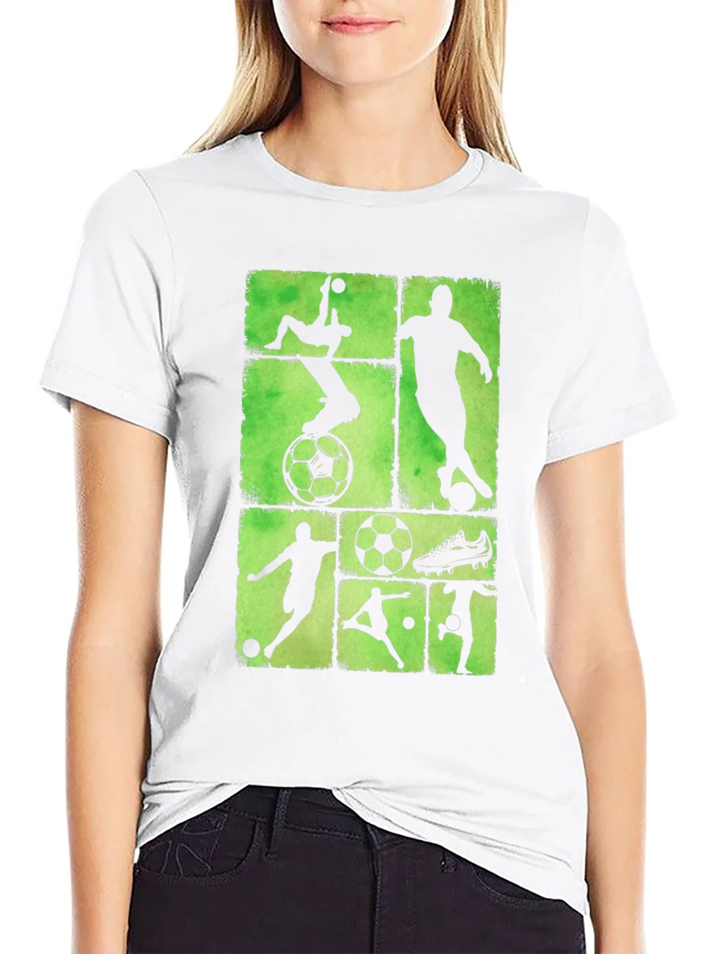Soccer Silhouette Graphic Tee product image 8