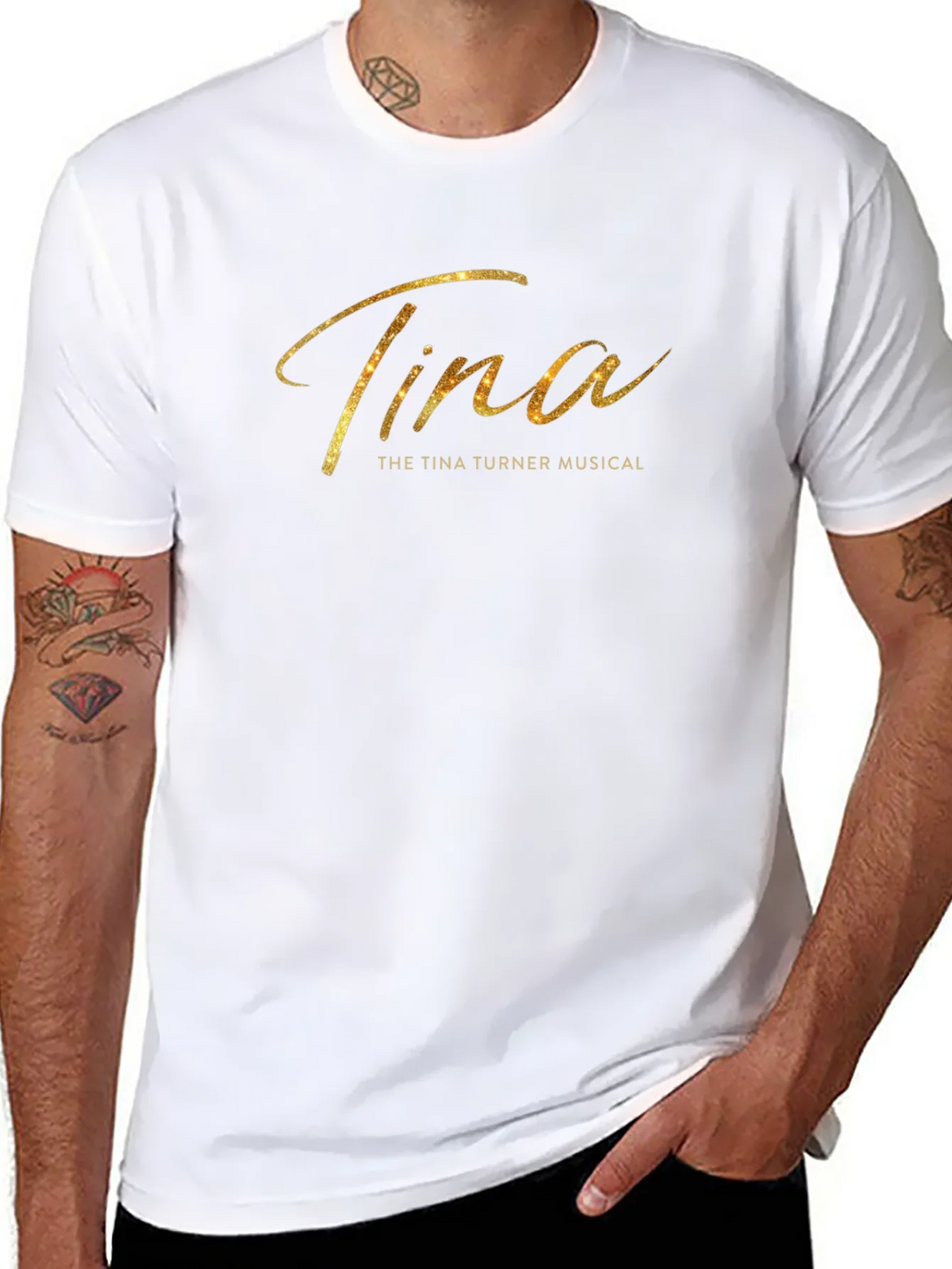 Tina Turner Musical Black T-Shirt product image 7
