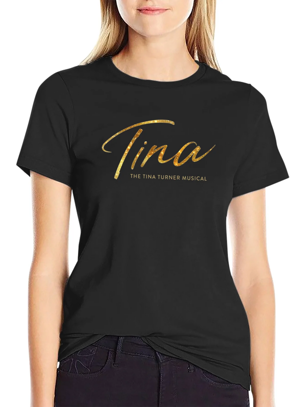 Tina Turner Musical Black T-Shirt product image 2