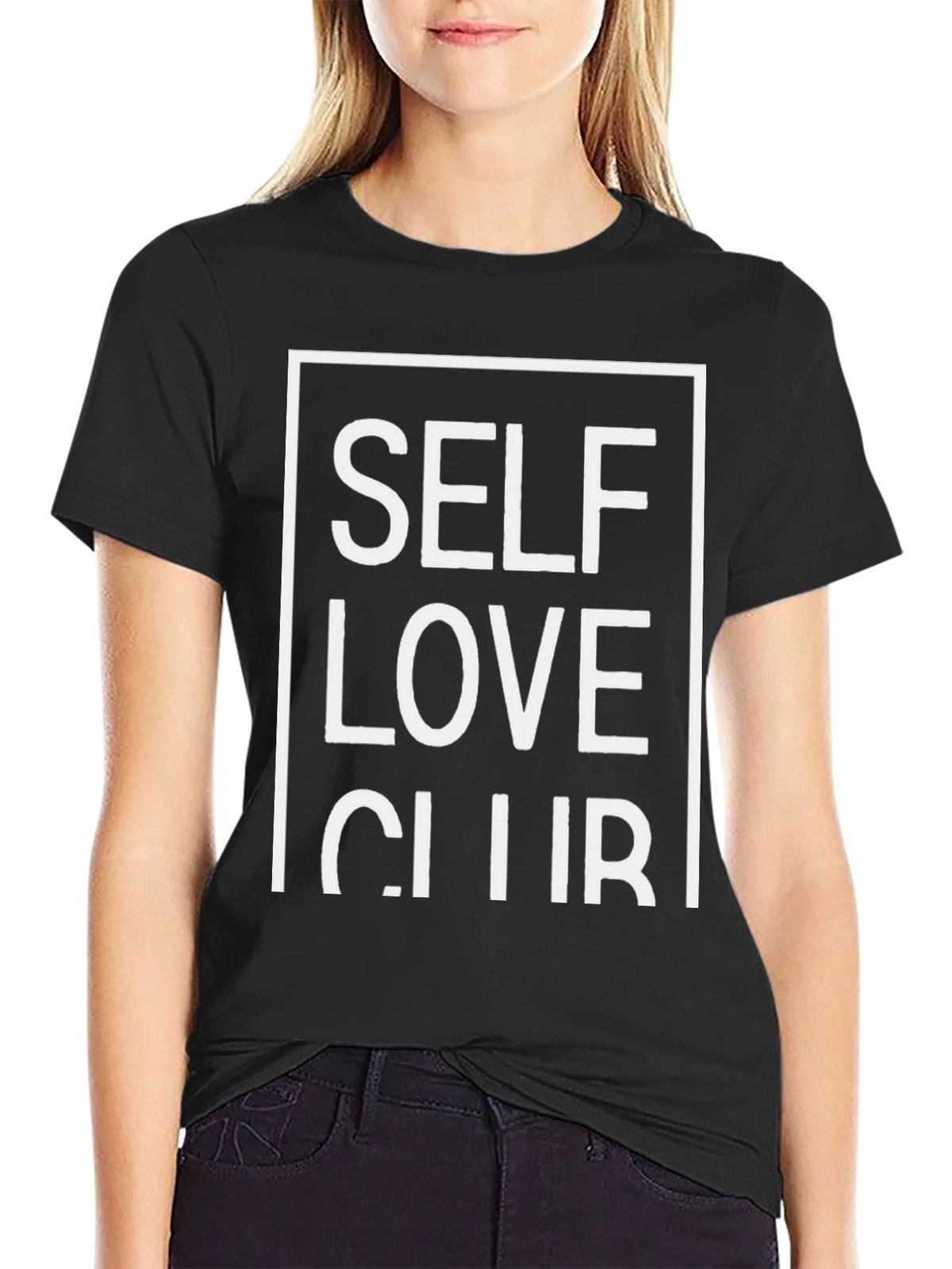 Self Love Club Black Graphic T-Shirt product image 5