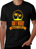 Dont Worry Beach Happy Graphic T-Shirt product image 1