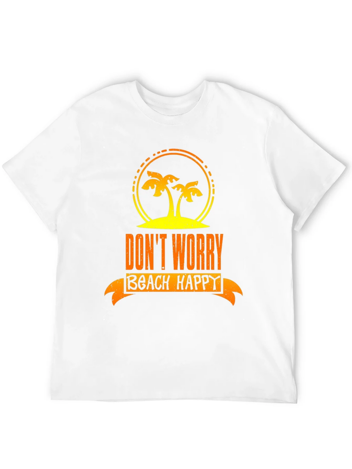 Dont Worry Beach Happy Graphic T-Shirt product image 11