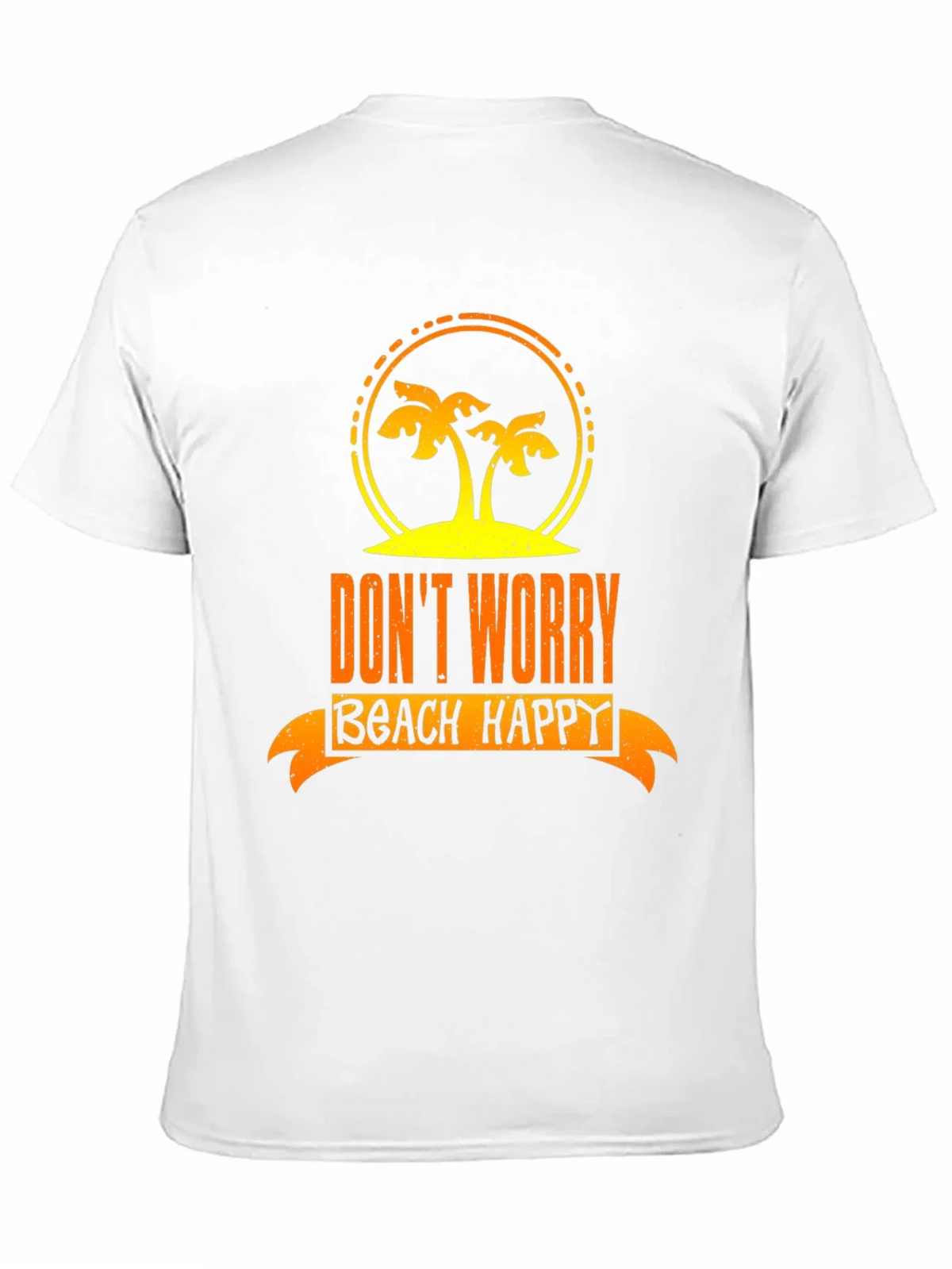 Dont Worry Beach Happy Graphic T-Shirt product image 10