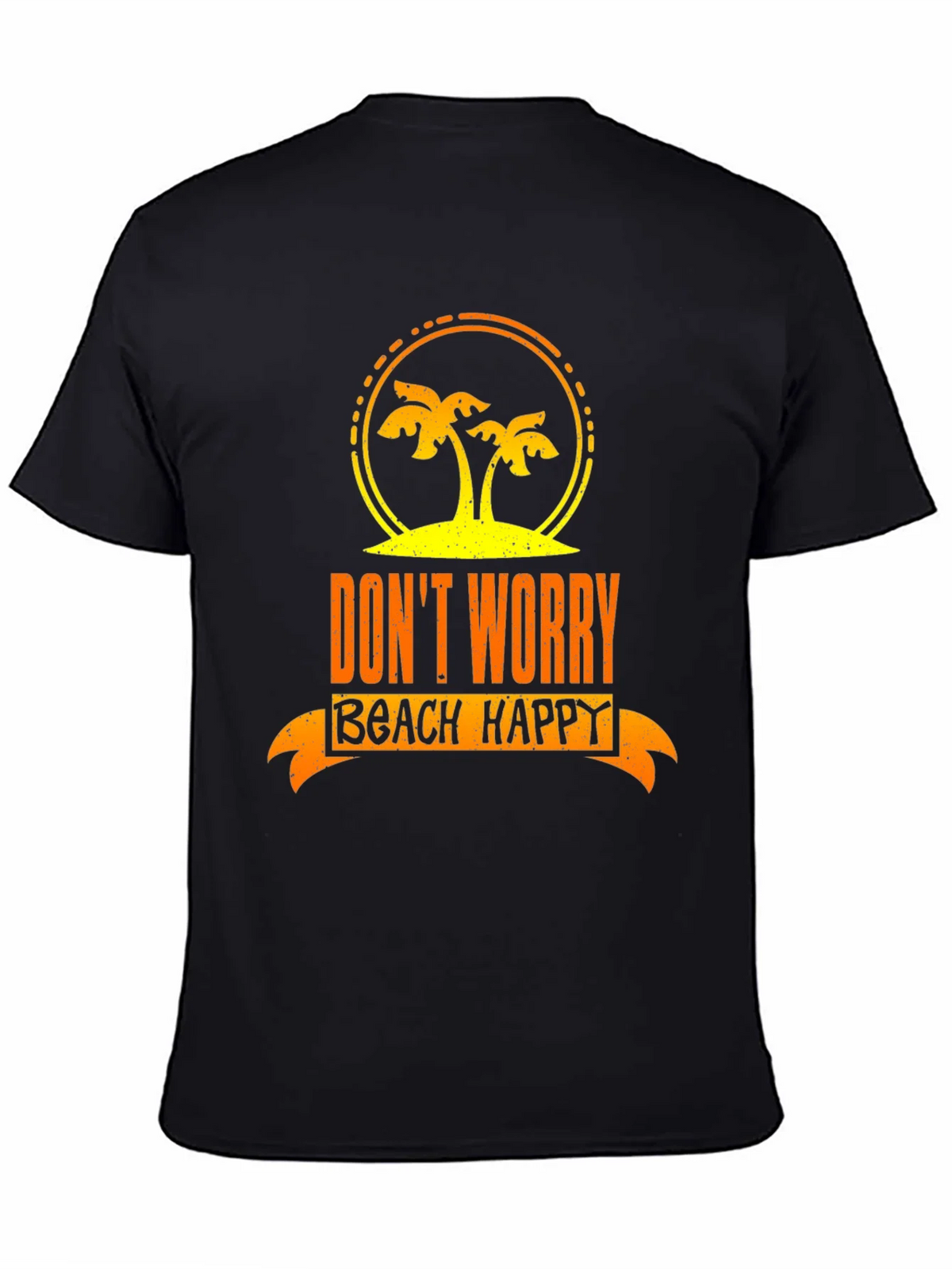 Dont Worry Beach Happy Graphic T-Shirt product image 4