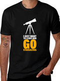 Stargazing T-Shirt - Leave and Go Design product image 1
